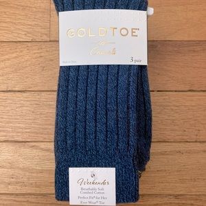 NWT Gold Toe Women’s 3-pair socks